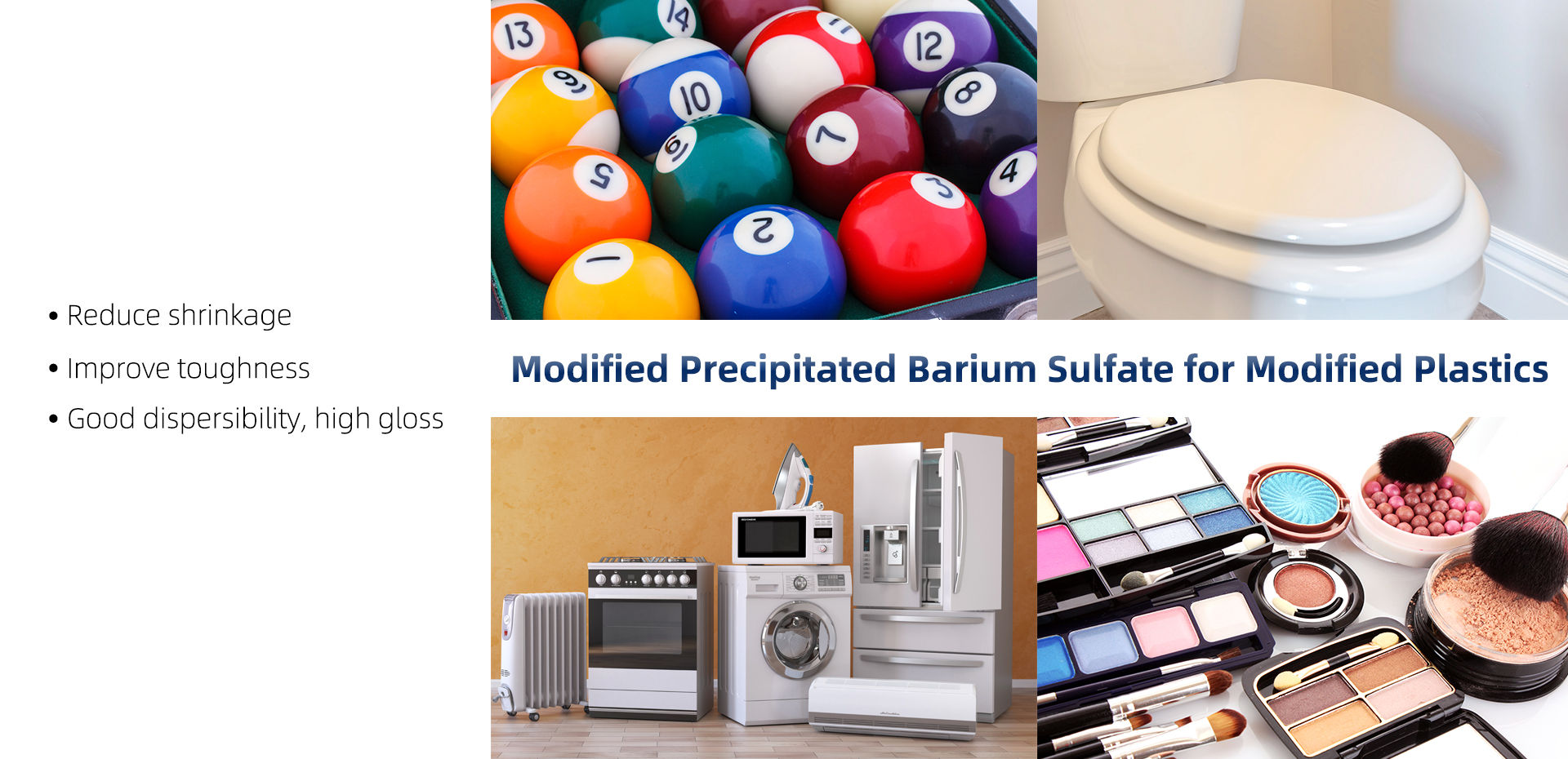 Modified Precipitated Barium Sulfate for Modified Plastics