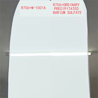Effect comparison chart of glossiness Effect comparison chart of glossiness